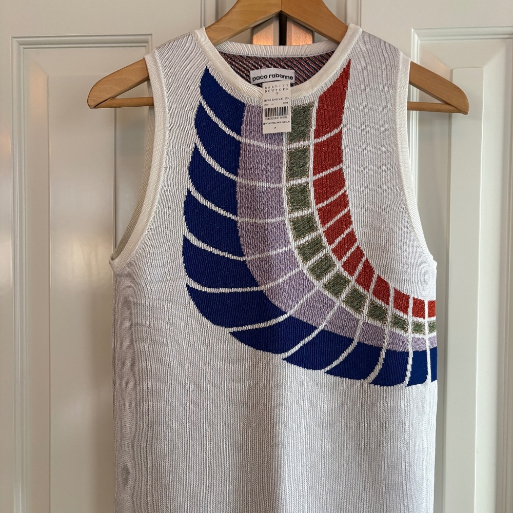 Paco Rabanne Metallic Tank NWT (M)